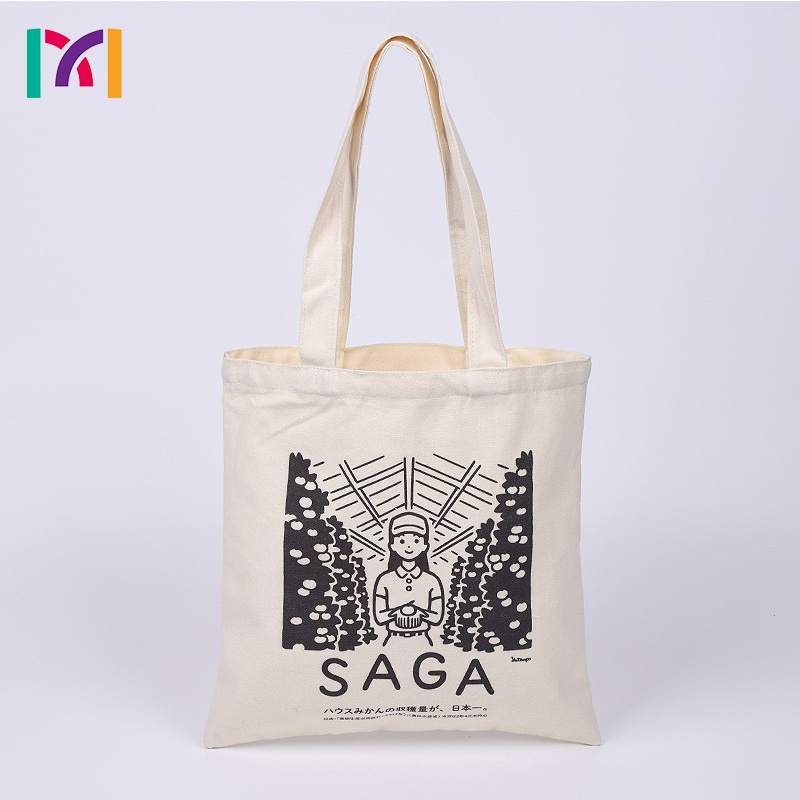 2024 Popular Design Extra Heavy-Weight Large Personalized Cotton summer resort beach Canvas Tote Bag