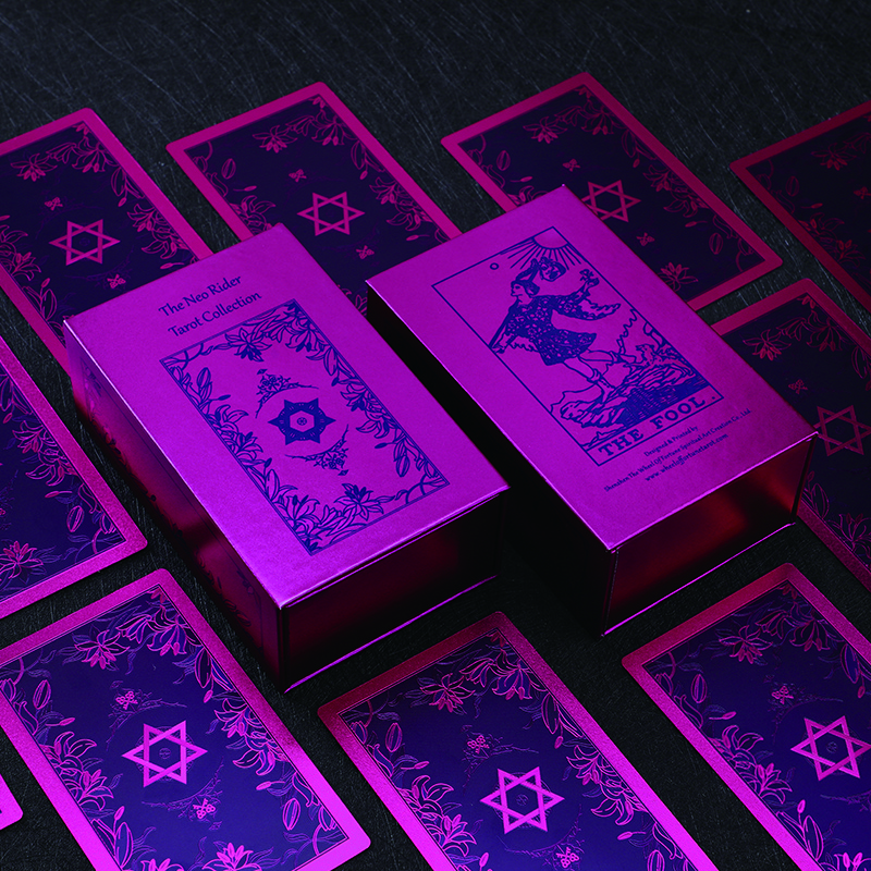 High quality playing cards dark the pink topaz deck tarot card divine oracle cards wholesale