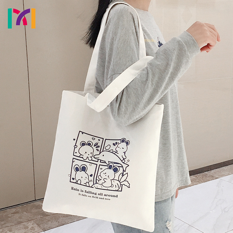 New arrival cheap promotion custom natural extra large canvas tote bag with logo printing for shopping