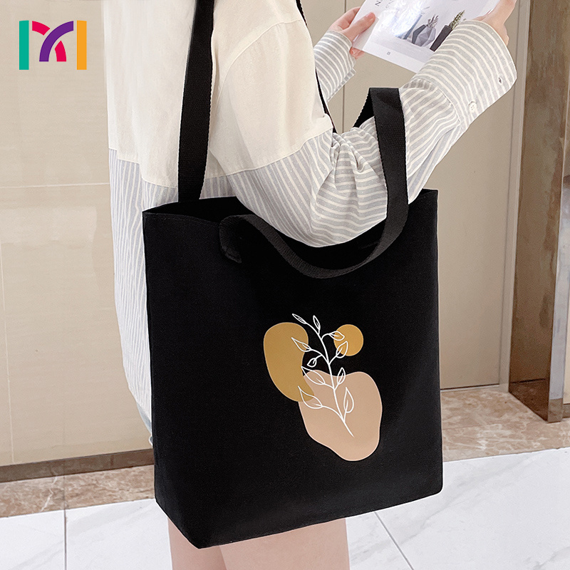 2024 Popular Design Extra Heavy-Weight Large Personalized Cotton summer resort beach Canvas Tote Bag