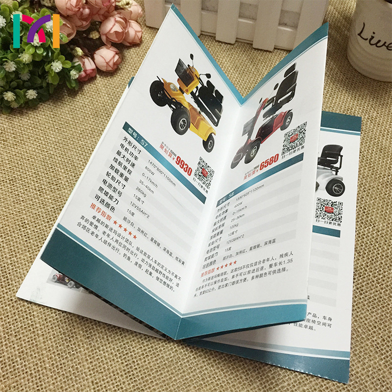 Professional customized horse riding nail manual/instruction manual/foldable flyer catalog manual magazine catalog manual