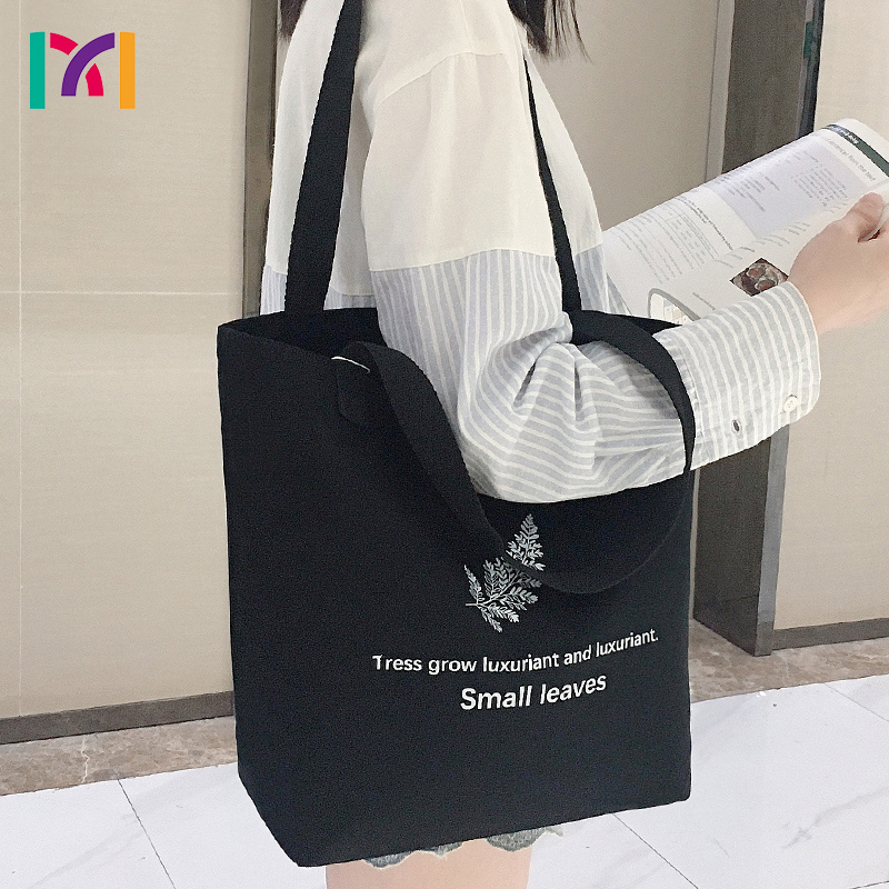 2024 Popular Design Extra Heavy-Weight Large Personalized Cotton summer resort beach Canvas Tote Bag