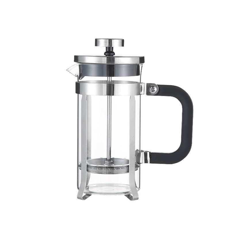 OEM Wholesale Filtration System Heat Resistant Glass Outdoor Camping Travel Tea Or Coffee Pot Portable Maker French Press