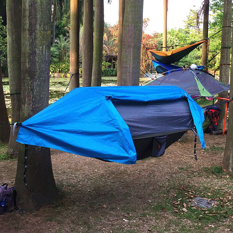 APZ104 High quality lightweight folding outdoor camping tourist hammock anti-mosquito waterproof