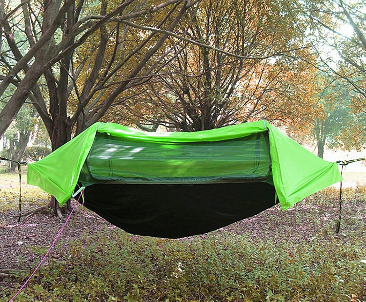 APZ104 High quality lightweight folding outdoor camping tourist hammock anti-mosquito waterproof