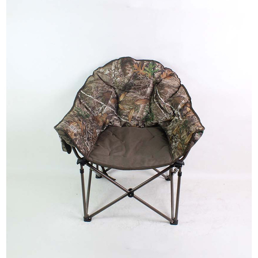 APC047 2022 New Portable Luxury Tourist Comfy Padded Folding Outdoor Camping Beach Chair