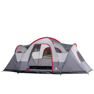 APZ038 Outdoor Waterproof 5-6 Person 2 bedrooms Pop Up Quick Open Automatic Large Camping Tent for Family