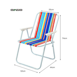 Comcoco OEM Strandkorb Chaise De Plage Weight 2kg Ultralight Sea Outdoor Lounge Folding Fishing Camping Garden Beach Chair