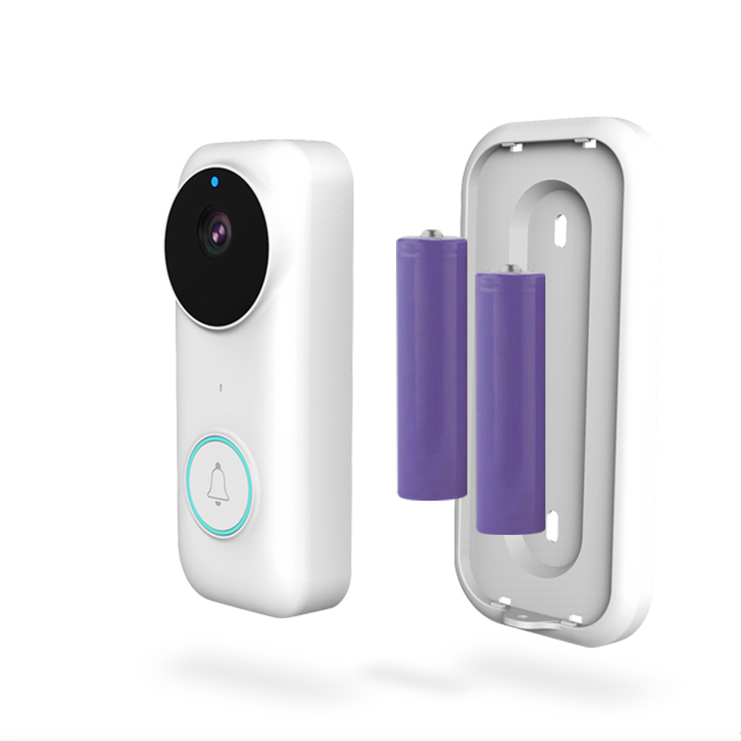 WIFI Smart Video Doorbell Smart Phone Camera with Intercom voice changer