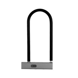 Fingerprint Anti- Theft Portable Bicycle Bike Motorcycle Wheel Glass Door Smart U Lock For Sale