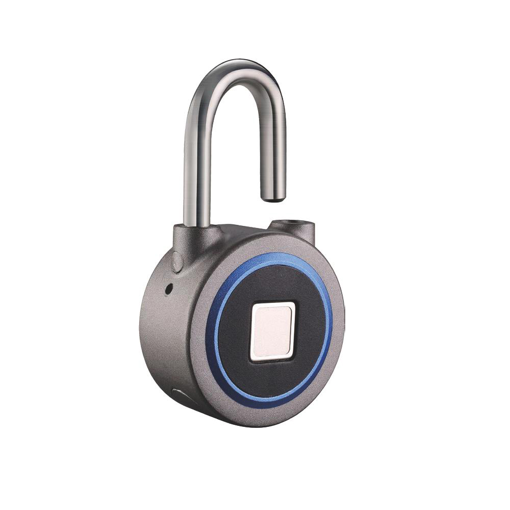 Universal security alarm lock anti-theft for door motor bicycle globe thumbprint padlock