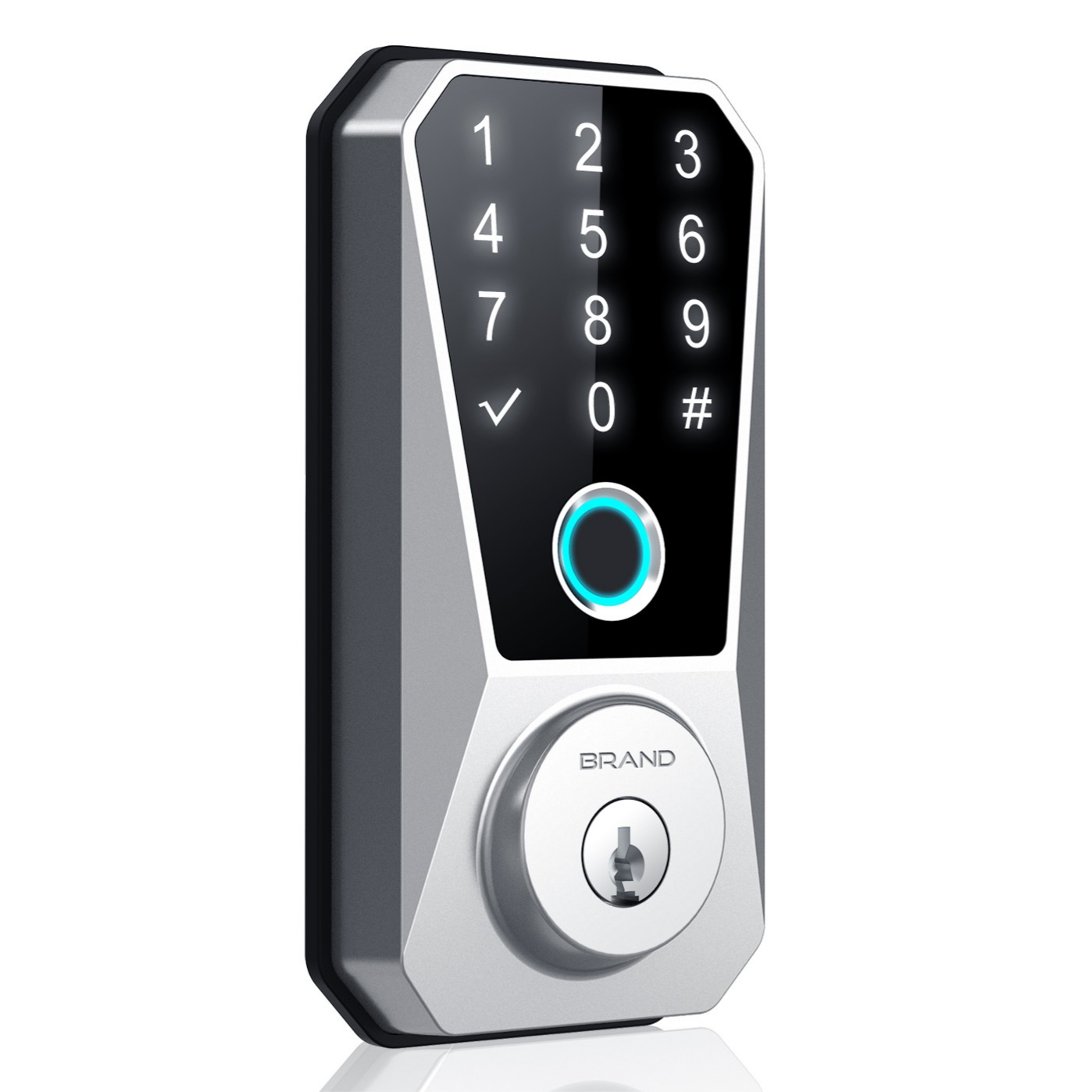 Waterproof Smart LockWIFI APP Smart Door Lock Zinc Alloy Fingerprint Inside Digital Keyless Tuya Smart Lock