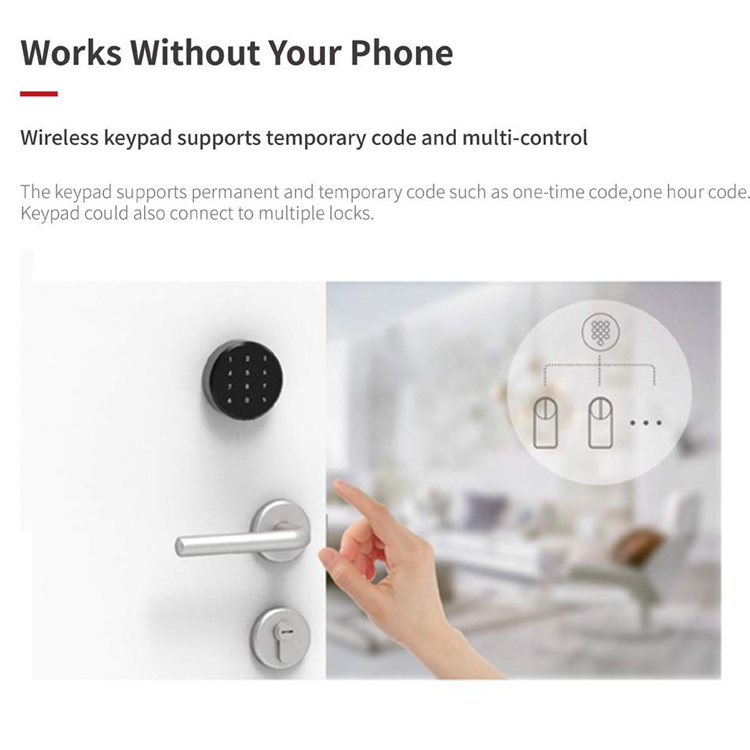 Blue Tooth Password  Smart Door Lock Can retrofit most locks on the market