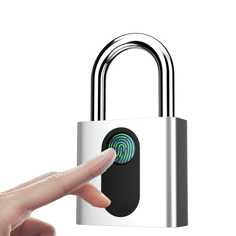 Intelligent Outdoor Waterproof Fingerprint Combination Padlock Keyless Touch Lock for Enhanced Security