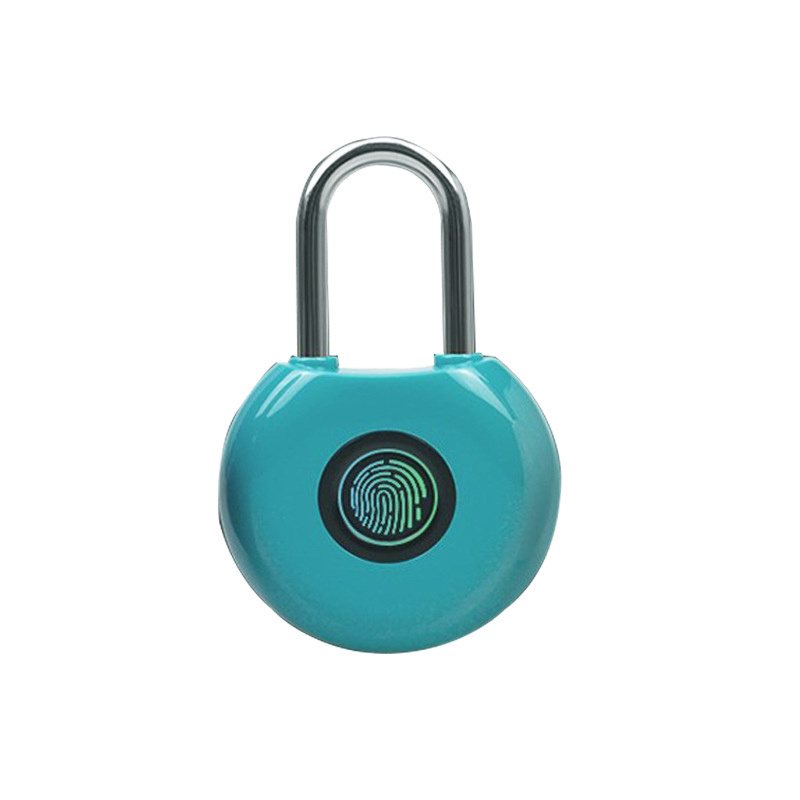 High security smart lock anti-theft bike lock with fingerprint waterproof cute padlock