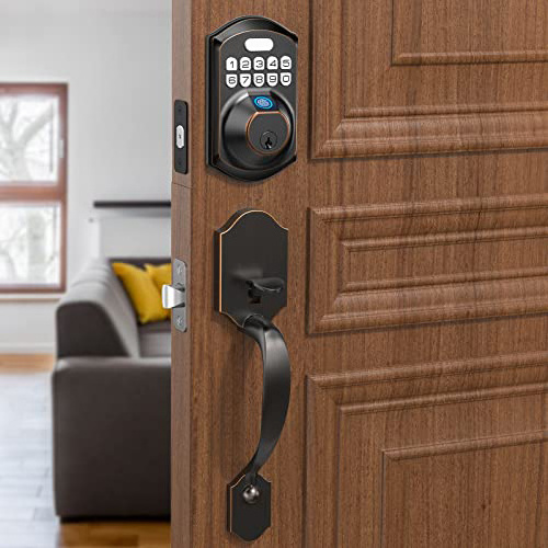 Airbnb Glass New Arrival Dubai Gold Israeli Israel Heavy Duty Commercial Smart Door Lock