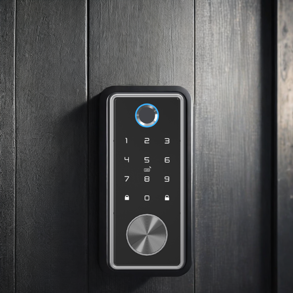 Factory Outlet Smart Room Door Lock without Key Latch Tuya Code Cerradura Digital with Fingerprint Smart Locks