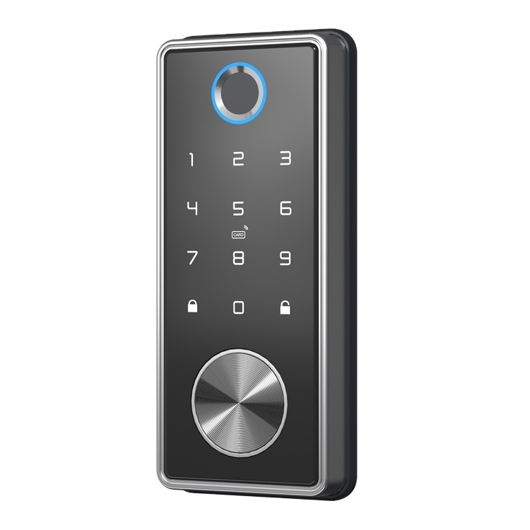 Factory Outlet Smart Room Door Lock without Key Latch Tuya Code Cerradura Digital with Fingerprint Smart Locks