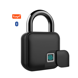 Outdoor Security Luggage Safety Rechargeable China Wholesale Biometric Door Quality Recognition Lock Fingerprint Smart Padlock