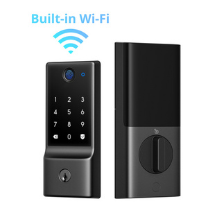 Fancy Double Sided Digital Transmitter and Receiver Face Recognition Gate Door Lock Electronic Front Lock Smart Door Lock