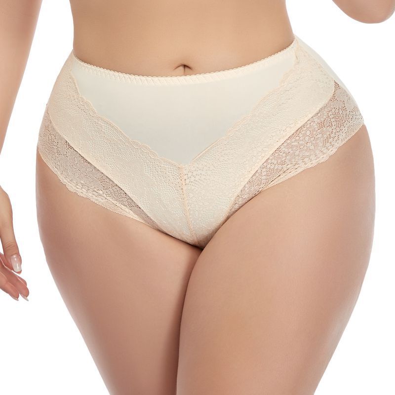 INTIFLOWER 88717 high waist ladies sexy underwear knickers plus size high waist panties women lace beautiful sexy panties