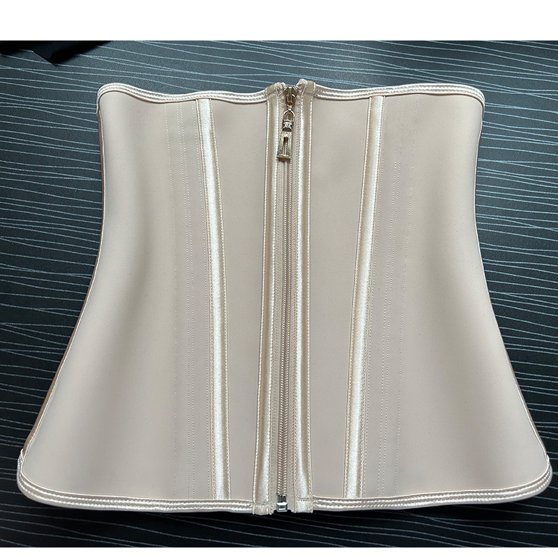 Intiflower BL8030 Colombian Latex Fajas Waist Trainer 15 Steel Boned Hook and Zip High Compression Corset