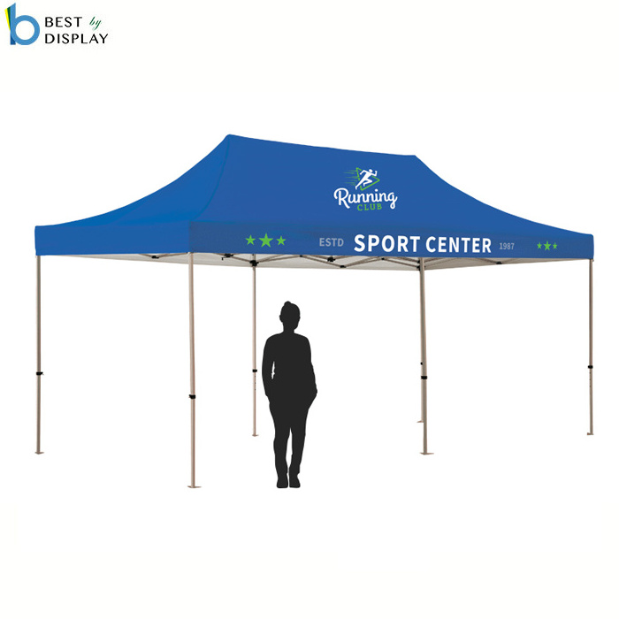 Heavy duty hex aluminum frame outdoor folding 10x20 canopy tent