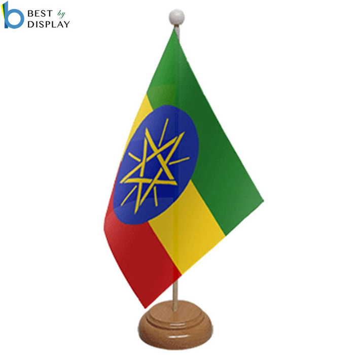 Country flag custom polyester print 3x5 nation Ethiopia flag