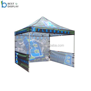 Pop up gazebo for promotional event advertising tent