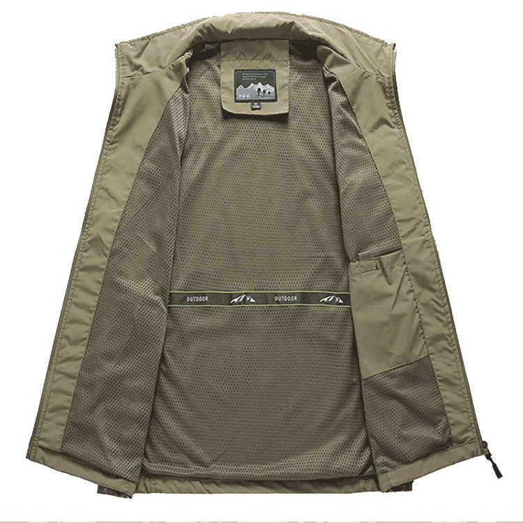 Good Quality M Travel Multi Pocket Waistcoat For Men Fishing Vest