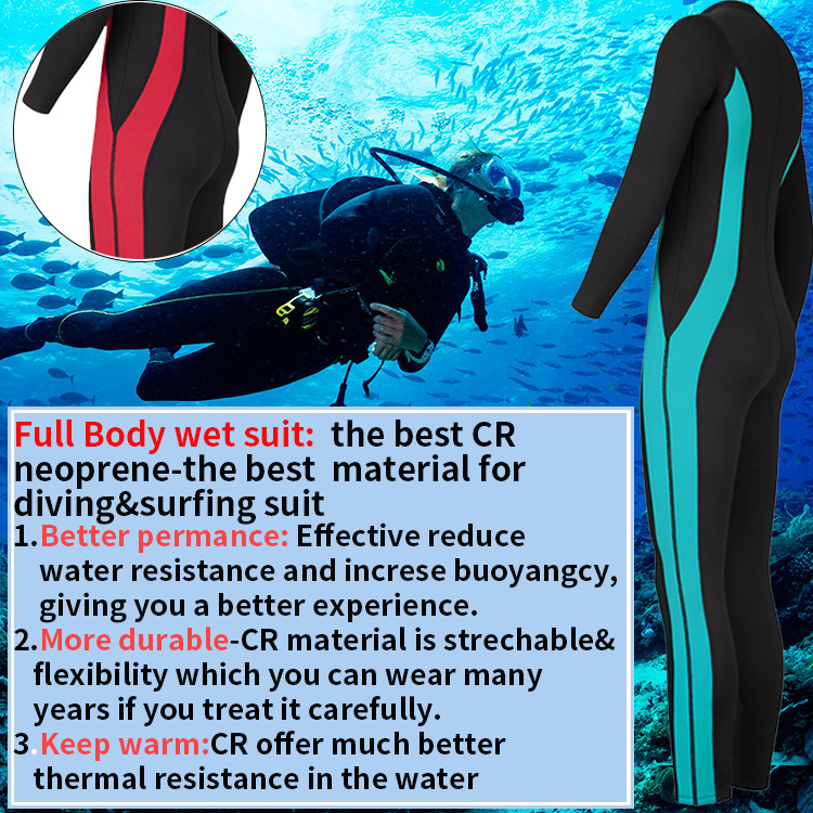 Newest Suit Dive Water Scuba Wet suits Full Body Neoprene Diving  Women WetSuit