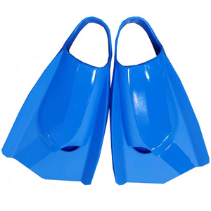 Professional Factory Custom Water Sports Equipment Diving Silicone Short Flippers Swimming Fins With Wholesale Price