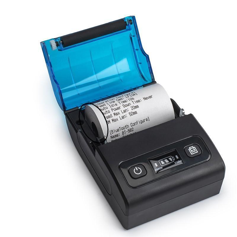 Mobile printer PTP-II 58mm mini bluetooth thermal receipt Android/IOS portable printer