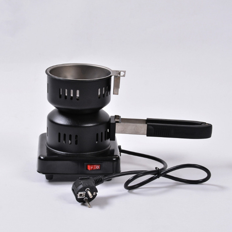 Electric hookah coal starter portable charcoal burner with coil hot plate