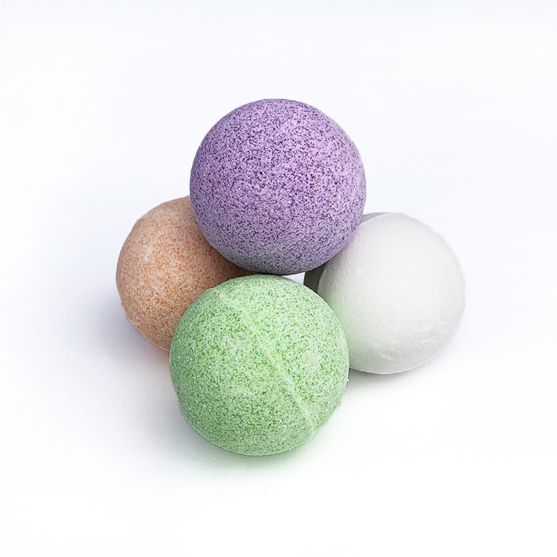 OEM custom packaging private label bathboms colorful shea butter bathbomb for women