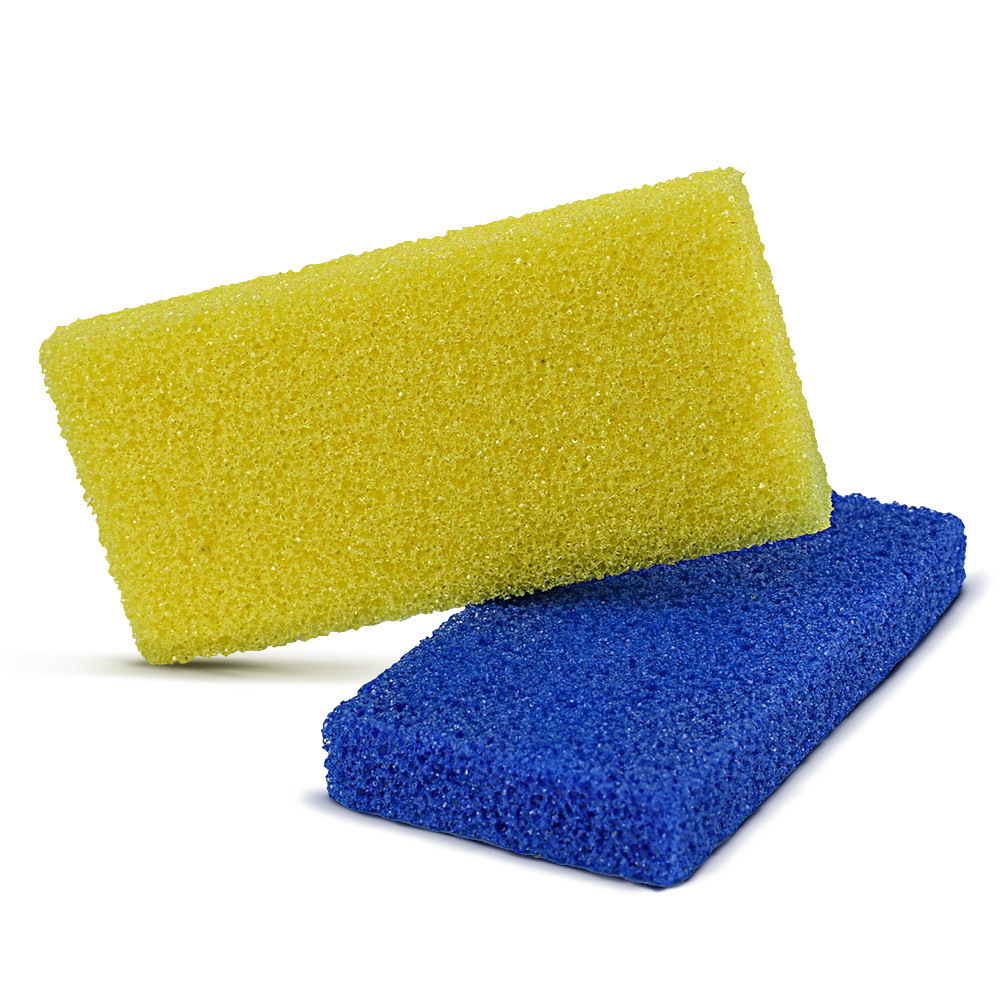 400Pcs/Inner Case Yellow Foam Foot Stone Mini Pumice Bar For Cleaning