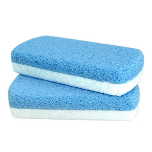 2 Pcs/Pack Glass Pumice Stone for Feet Callus Remover Foot scrubber & Pedicure Exfoliator Tool