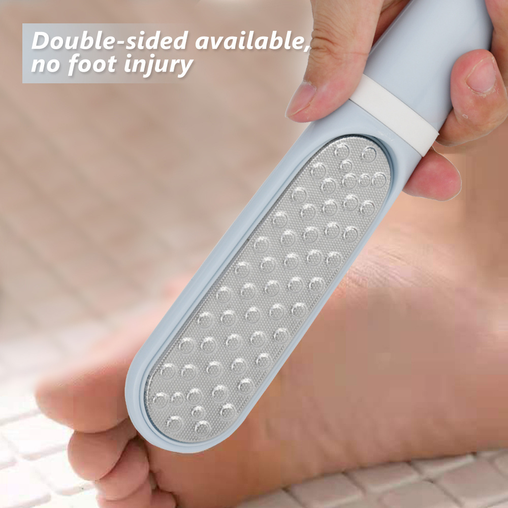 Professional pedicure tool exfoliation foot smoother stainless steel plastic foot file