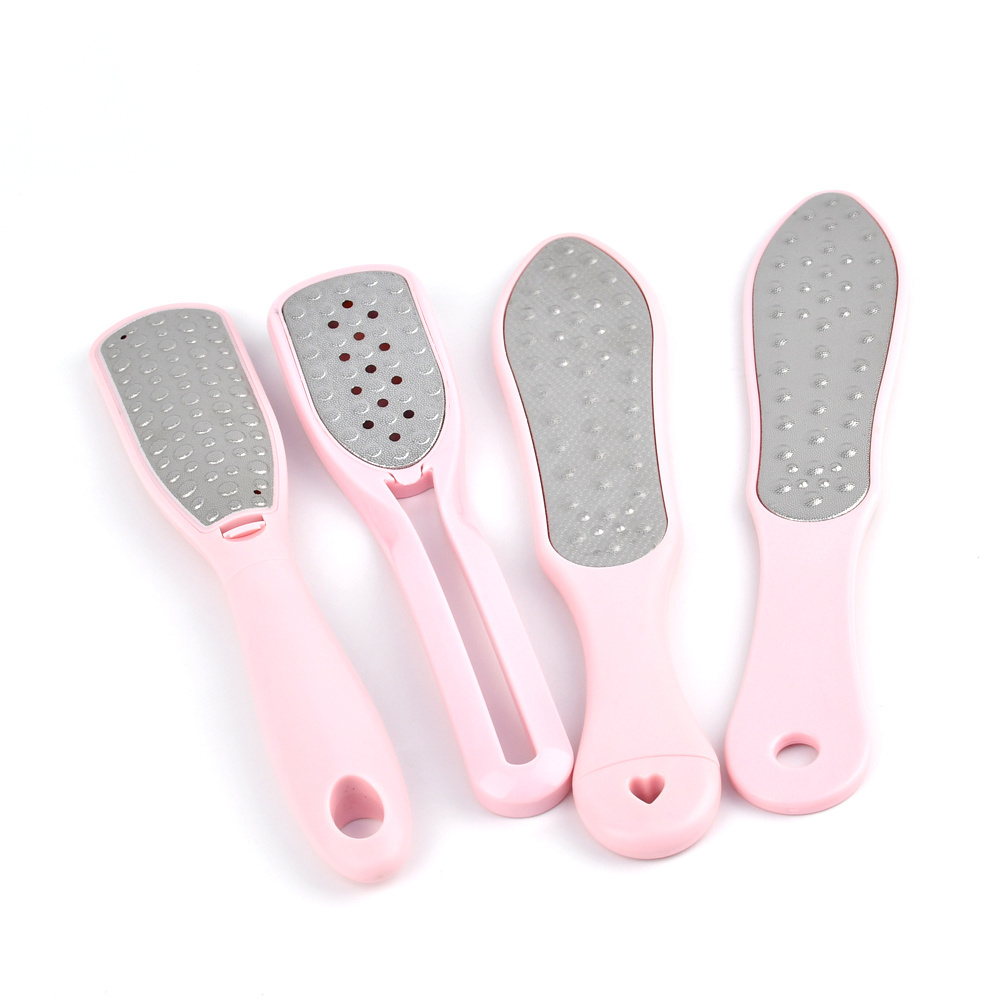 Professional pedicure tool exfoliation foot smoother stainless steel plastic foot file