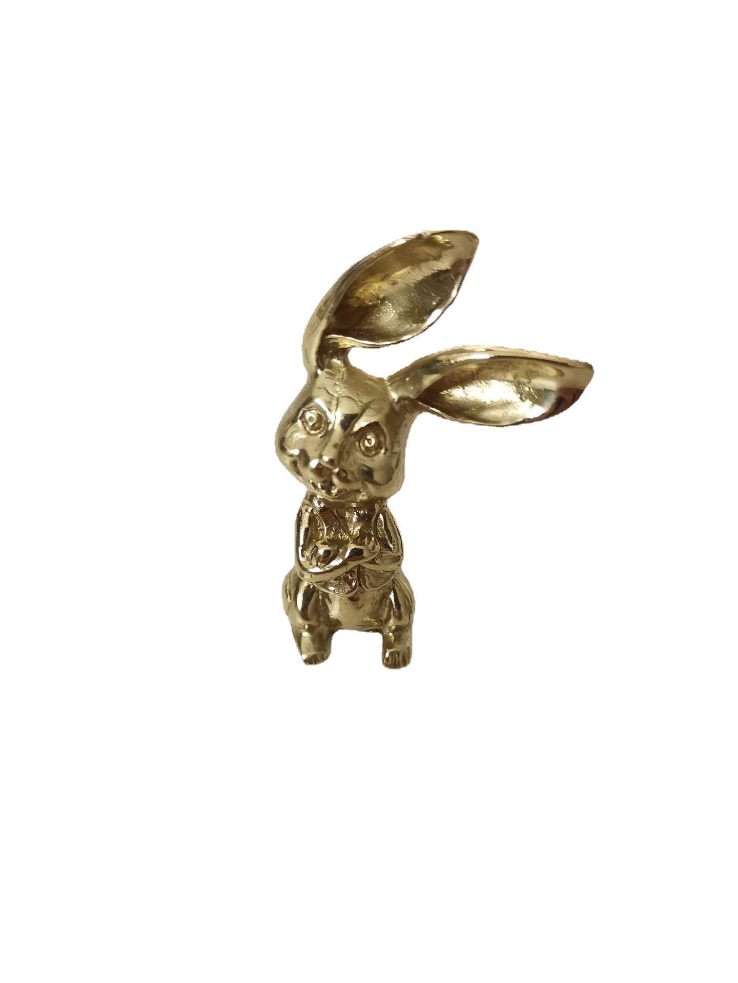 FREE SAMPLE Brass Rabbit Knobs Animal Knobs Pulls Nursery Wildlife Drawer Kids Knobs Decorative Rabbit handle