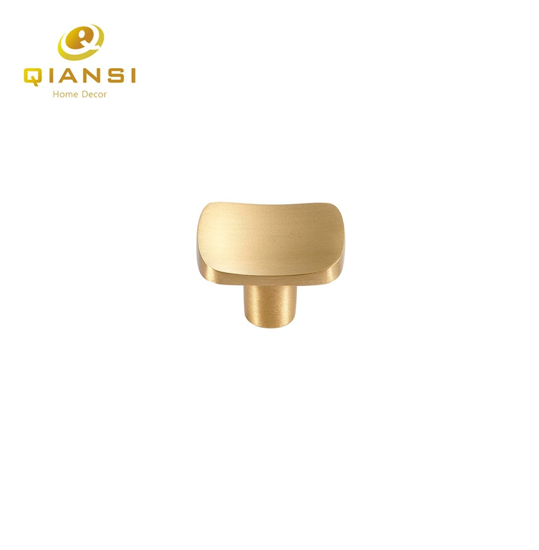 Brass knobs Drawer Knob Brass Handles Pulls For Kitchen Cabinets Door Square Shape Home Decoration Furniture Hardware