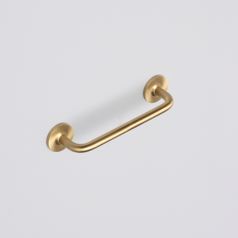 Furniture Bow Handle U shape kitchen handle Gold Antique Door Window Cabinet Handles Wardrobe Drawer Pulls Knob