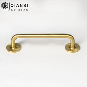 Furniture Bow Handle U shape kitchen handle Gold Antique Door Window Cabinet Handles Wardrobe Drawer Pulls Knob