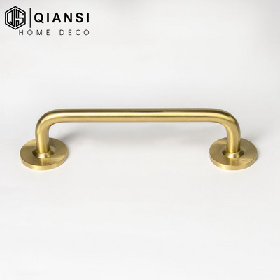 Furniture Bow Handle U shape kitchen handle Gold Antique Door Window Cabinet Handles Wardrobe Drawer Pulls Knob