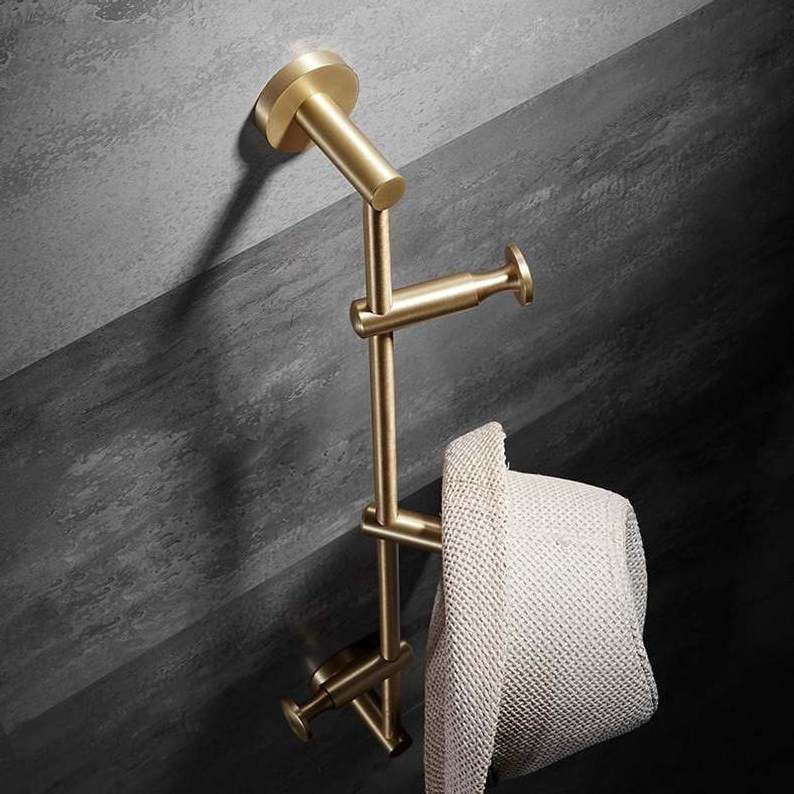 Wall-mounted Brass Coat Hanger  Clothes Hook  Bathroom Hook Towel Rack