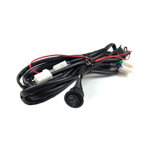 2020   China factory custom  Hi Low Off control auto seats heater switch round hole car seat wire harness heating switch