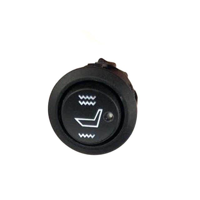 2020   China factory custom  Hi Low Off control auto seats heater switch round hole car seat wire harness heating switch