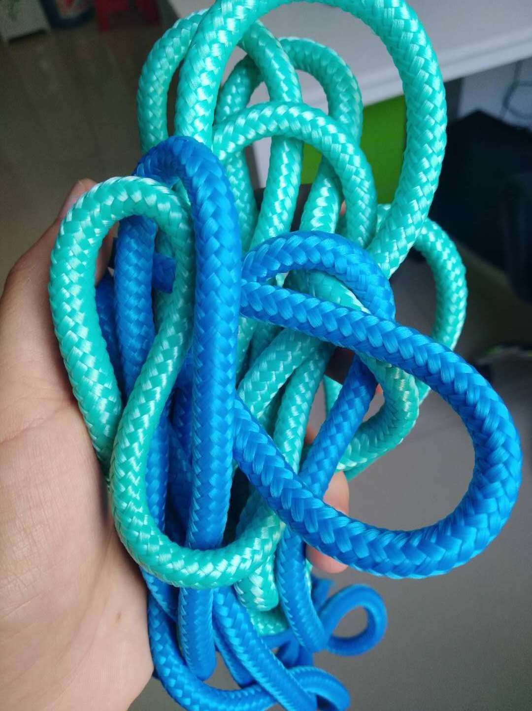 high quality double braided nylon rope for marine mooring rope 1 inch - 4inch polyester rope made in China