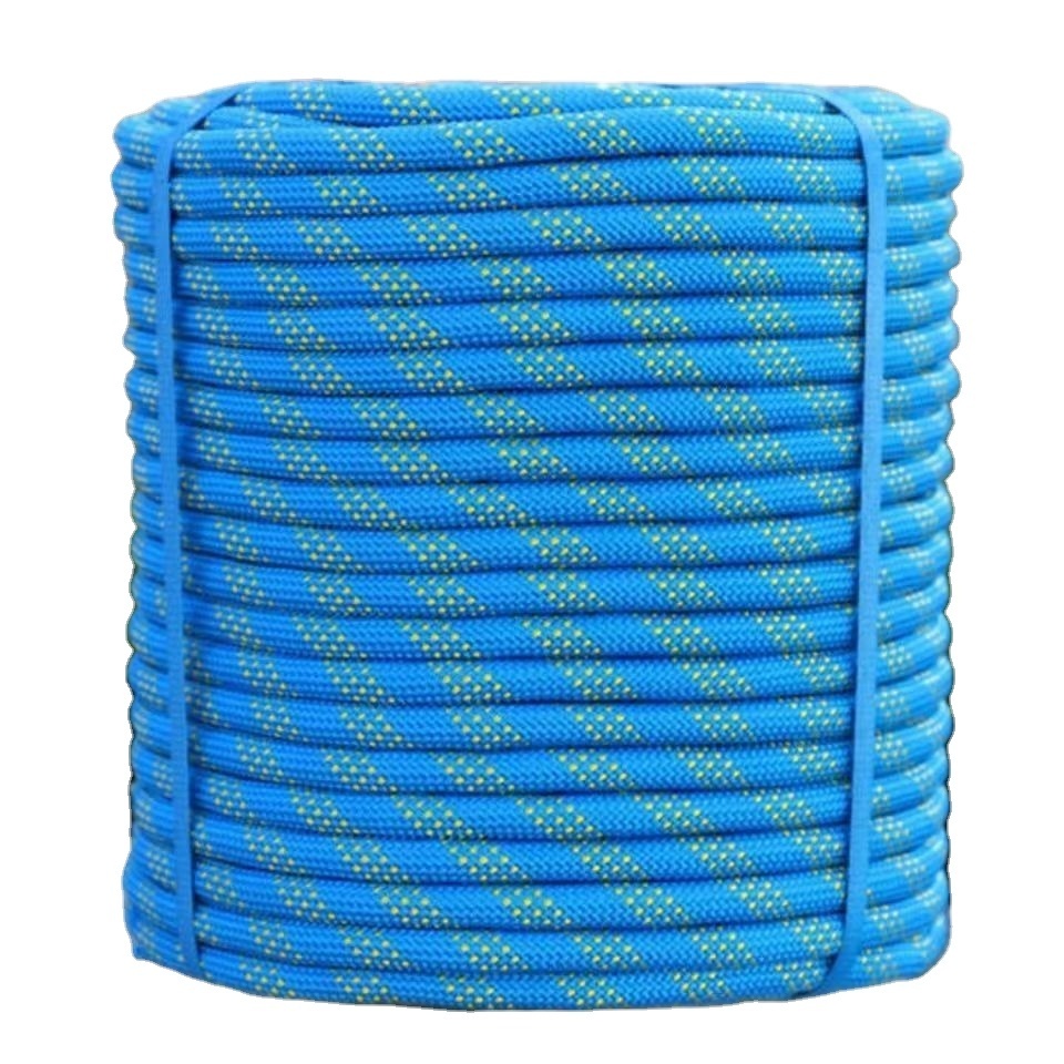 high quality double braided nylon rope for marine mooring rope 1 inch - 4inch polyester rope made in China