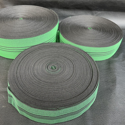 Sofa elastic  thickening belt tension elastic strap cushion bottom thickened wide cloth green webbing